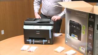 Epson WorkForce Pro 4530 AllinOne Printer  Unboxing [upl. by Terriss543]