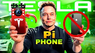 Tesla Model Pi Tesla Pi phone  Tesla Pi solar charging 5G smartphone and Free Internet [upl. by Thgiled]