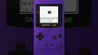 What SHELLDER is evolving pokemon evolvingpokemon gameboy [upl. by Lekzehcey161]