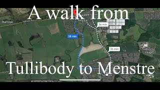 A Walk from￼ Tullibody to Menstre On the cycle path￼￼ [upl. by Ecirtaed]