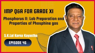 Phosphorus II Lab Preparation and Properties of Phosphine gas [upl. by Lotus]