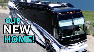 We LIVE in This LUXURY MOTORHOME  FULL RV TOUR [upl. by Calmas]