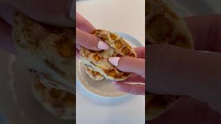 ASMR CINNAMON ROLL WAFFLES asmr satisfying waffles waffleiron cinnamonrolls kitchen [upl. by Mordecai]