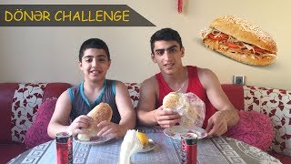 Kim Tez Dönər Yeyər  Dönər Challenge  Uduzan Limon Yeyir [upl. by Amahs]