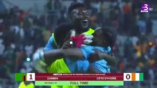 Zambia vs Ivory Coast 10 Kennedy Musonda Goal Results  Highlights Africa Cup of Nations2024 [upl. by Rehpotsyrk]