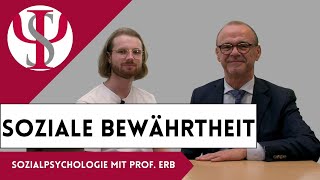 Soziale Bewährtheit  Sozialpsychologie mit Prof Erb [upl. by Atnuahsal473]