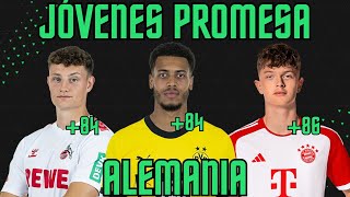 JÓVENES PROMESA de ALEMANIA  EA FC 24 [upl. by Nylla]