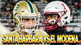 Santa Barbara vs El Modena‼️  Xzavior Guess Leads Vanguards To Battle⚔️  CIFSS D4 Playoffs 🚨 [upl. by Labotsirc822]