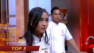 MASTERCHEF INDONESIA  PERANG PENUTUP ES TELER CAKE NADIA vs ALPUKAT CENDOL LORD ADI  TOP 3 [upl. by Rik]