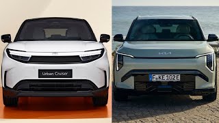 2025 Toyota Urban Cruiser EV vs Kia EV3 Which Compact Electric SUV Reigns Supreme [upl. by Pardner378]