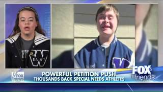 Down syndrome student forced to remove varsity jacket [upl. by Burgwell]