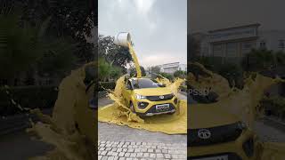 Amazing Car on Street tatamotors nexon car [upl. by Eiderf7]