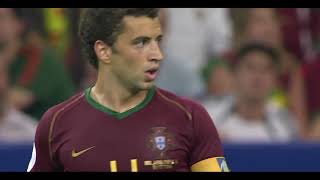 Simao Sabrosa vs England A WC 2006 Quarterfinal [upl. by Ellemac]