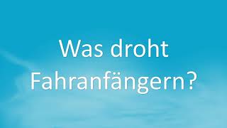 Bußgeldkatalog Wann droht Fahranfängern in ein Aufbauseminar und eine Probezeit Verlängerung [upl. by Epstein]