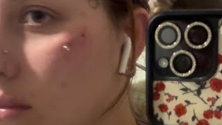 taking out all my piercings pain [upl. by Notpmah]