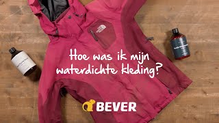 Hoe was ik mijn waterdichte kleding  Bever [upl. by Lyrred]