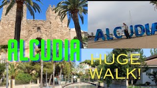 Alcudia all areas big walk May 2024 [upl. by Ackley]