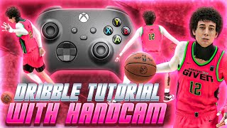 NEW BEST DRIBBLE MOVES  HANDCAM DRIBBLE TUTORIAL IN NBA 2K22 BECOME A DRIBBLE GAWD  NBA 2K22 [upl. by Delaine]