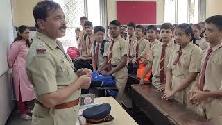 At Sacred heart High school Worli Mumbai visit of Police Inspector Kailas Bondre [upl. by Segroeg474]