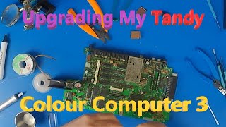 Upgrading My Tandy Colour Computer 3 With A 6309 CPU [upl. by Esmeralda908]