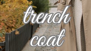 Fashion Expert Reveals Top Trench Coat Styles for 2024 [upl. by Decrem]