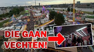 VECHTEN OP DE GROOTSTE KERMIS DÜSSELDORF [upl. by Jany]