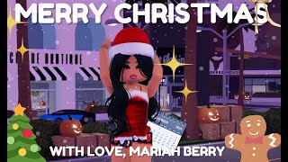 MARIAH BERRY CHRISTMAS SPECIAL  MERRY CHRISTMAS  PennyPicklez [upl. by Punke]