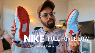 Nike Full Force Low  Unboxing amp Review [upl. by Asiela]