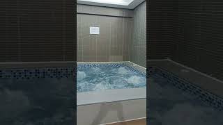 Water Sounds Jacuzzi  Jacuzzi Pool at Ramada Hotel Abu Dhabi shorts relaxing jacuzzi pool spa [upl. by Anole]