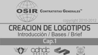 Creación de logotipos Introducción Forma Brief Tipografía Análisis [upl. by Seale]