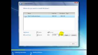 สอนการสร้างพาติชั่น Create Partitions Disk Windows 7  Windows 8  Windows 10 [upl. by Florri349]