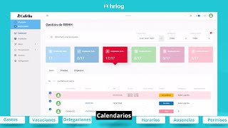 Aprende a CREAR calendarios para tu DELEGACIÓN en HRLOG [upl. by Blanch185]