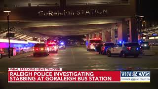 Someone stabbed at downtown Raleigh bus station [upl. by Eiba]