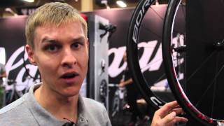 Interbike 2014 • Campagnolo Bora Wheels [upl. by Nylirek]