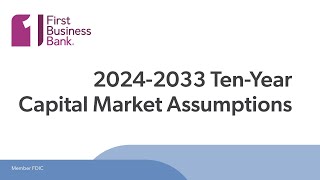 20242033 TenYear Capital Market Assumptions [upl. by Vani]