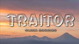 Olivia Rodrigo  traitor Lyrics [upl. by Neetsirhc340]