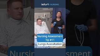 🌬️ How Do You Auscultate Lung Sounds NursingSkills BreathingAssessment nclex [upl. by Katuscha712]