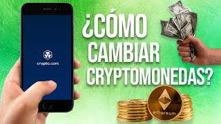 CÓMO VENDO MIS CRIPTOMONEDAS EN CRYPTOCOM [upl. by Rawlinson]