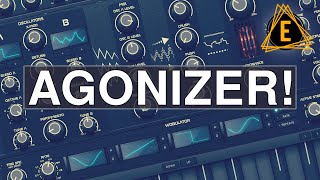 New iPad synth for Bass Music  Agonizer [upl. by Gnoc]