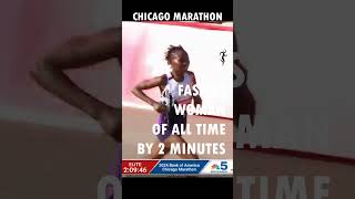 🚨RECORD ALERT  SUB 210 Womens Marathon World Record [upl. by Marco]