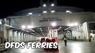 DFDS Ferry Dover Seaways  FULL VIDEO TOUR Dover to Dunkirk 🇬🇧 🇫🇷 [upl. by Laurance]