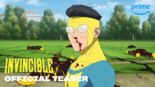 Invincible  Season 2 Teaser Trailer  Prime Video [upl. by Lemmueu]