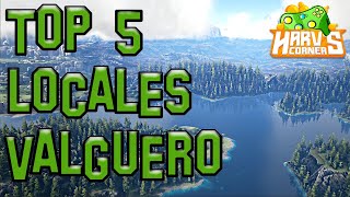 Ark Top 5 Base Locations Valguero  Ark Survival Evolved [upl. by Zabrina]