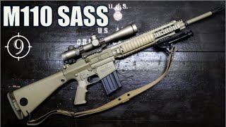 KAC M110 SASS The end of the M14 SR25 AR10 vs M21 sniper accuracy review [upl. by Hake]