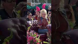 Dolly Parton Parade In Dollywood Theme Park [upl. by Nuy]