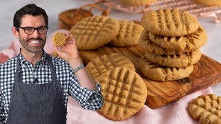 Easy Delicious Peanut Butter Cookies [upl. by Aknaib447]