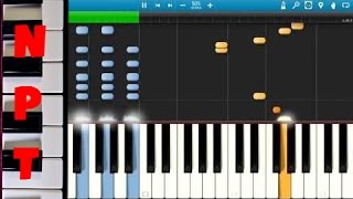 Calvin Harris amp Disciples  How Deep Is Your Love Piano Tutorial  How to play  Synthesia [upl. by Benita18]