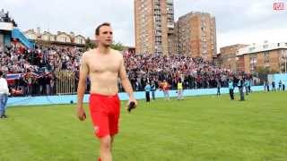 Vozdovac  Crvena zvezda 10 napusavanje igraca posle utakmice [upl. by Lananna]