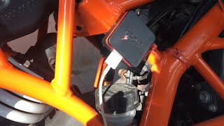 Bolt Mobile Charger  KTM  installation  Review  Techno khan must watch [upl. by Airtal338]