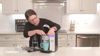 Cuisinart®  How to clean your Cuisinart Single Serve Coffeemaker [upl. by Vasyuta]